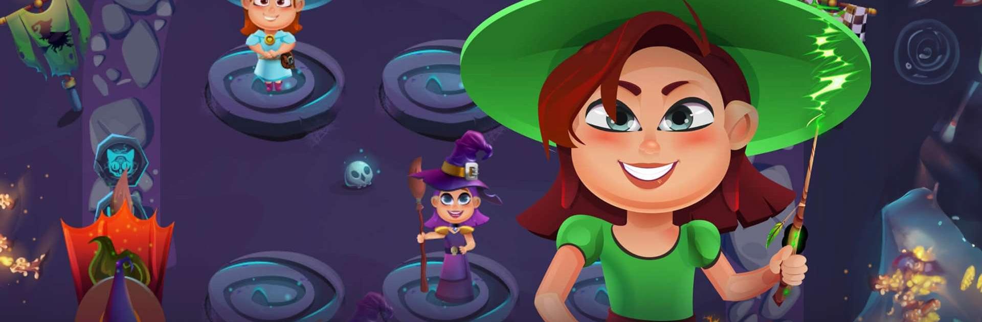 Play Magical Witch Merge Online